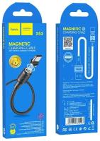 Магнитный кабель HOCO X52 Sereno magnetic charging cable for Type-C 1M, 3.0А, black