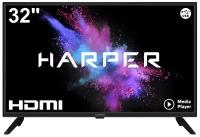 Телевизор Harper 32R670T (32"/1366x768/HDMI, USB/DVB-T2, T, C, S, S2/-/-/-/Черный HD Ready)