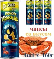 Чипсы картофельные краб (160г х 4шт) Dr.Snack