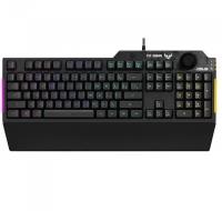 Клавиатура Asus TUF Gaming K1 Black USB (90MP01X0-BKRA00)