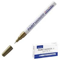 Маркер-краска (лаковый) MunHwa Extra Fine Paint Marker, 1.0 мм, золотой