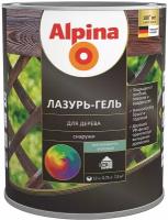 Alpina / Альпина лазурь гель для древесины снаружи помещения 10л палисандр