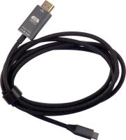 Переходник/адаптер Sellerweb Type-C - HDMI 4K, 1.8 м, 1 шт., черный