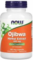 NOW Ojibwa Herbal Extract (Растительный экстракт оджибва) 450 мг 180 вег капсул (NOW)