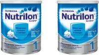 Смесь молочная Nutrilon Комфорт облегчает колики и запоры с 0 месяцев 400 г 2 шт
