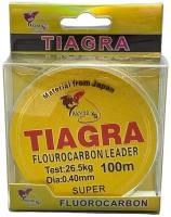Флюорокарбоновая леска для рыбалки TIAGRA, 1 шт. по 100 м; 0.40мм