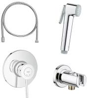 Набор для гигиенического душа, GROHE BauClassic, хром, (124434)