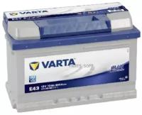 Аккумулятор 72 обратная [- +] varta blue dynamic 680a 278/175/175 толстые