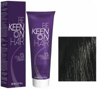 KEEN Be Keen on Hair крем-краска для волос XXL Colour Cream, 1.0 schwarz, 100 мл