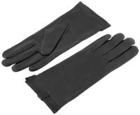 Женские перчатки Pittards из гладкой лайковой кожи цвета с шелковой подкладкой (арт.2209) р.7,5