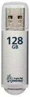 Флеш-накопитель USB 3.0/3.1 Gen1 Smartbuy 128GB V-Cut Silver (SB128GBVC-S3)