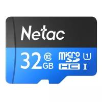 Флеш-Карта NeTac P500 Standard MicroSDXC 128GB U1/C10 up to 80MB/s, retail pack card only Nt02p500st