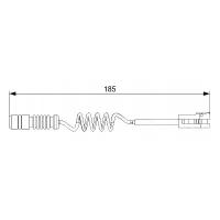 Датчик износа тормозных колодок MERCEDES Sprinter передний (1шт.) BOSCH 1987473007