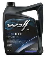 Wolf Масло Моторное Vitaltech 5W40 Pi C3 4L