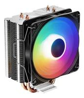 Кулер для процессора Deepcool LGA1700/1200/115X/AM5/AM4 (20шт/кор, TDP 130Вт, PWM, Multi-Color LED Fan 120mm, 4 тепл. трубки прямого контакта ) RET