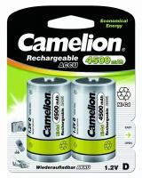 Camelion D- 4500mAh Ni-Cd BL-2 (NC-D4500BP2, аккумулятор,1.2В)