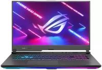 17.3" Ноутбук ASUS ROG STRIX G17 G713RM-LL122, AMD Ryzen 9 6900HX, RAM 16 ГБ, SSD 512 ГБ, NVIDIA GeForce RTX 3060, без ОС, 90NR08K5-M006L0, серый