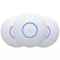 Wi-Fi точка доступа Ubiquiti UniFi nanoHD 3-pack, белый