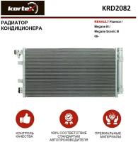 Радиатор Kortex для кондиционера Renault Fluence / Megane III / Megane Scenic III 08- OEM 921000005R, KRD2082, LRAC0914