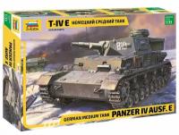 Сборная модель ZVEZDA Немецкий средний танк "T-IV E" 1/35