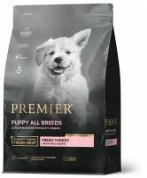 Premier Dog Puppy сухой корм для щенков всех пород Индейка, 3 кг