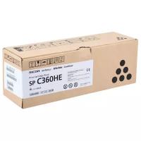 Картридж Ricoh SP C360HE Black, 7000 стр, черный