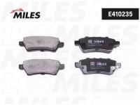 Колодки тормозные Nissan Pathfinder (R51) 05-, Navara (D40) 05- задние Miles Low-metallic