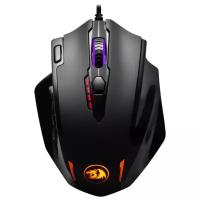 Мышь Redragon Impact Elite, игровая, оптическая, беспроводная, USB, черный [77855]