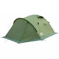 Палатка Tramp MOUNTAIN 3 V2 экстремальная, цвет зеленый