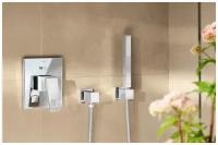 Смеситель для ванны с душем Grohe Eurocube 24062000 хром