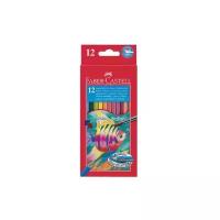 Faber-Castell Карандаши акварельные Fish Design 12 цветов (114413) разноцветный