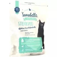 Сухой корм для стерилизованных кошек, Sanabelle Sterilized, 2шт* 400 г