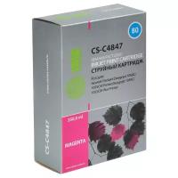 Картридж cactus CS-C4847 80, 4400 стр, пурпурный