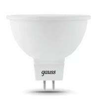 Лампа Gauss MR16 7W 630lm 4100K GU5.3 LED 101505207