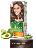 Garnier крем-краска Color Naturals 6 Лесной орех