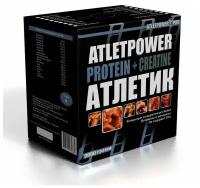 Протеин Atletpower Pro Атлетик + креатин, 3000г, Банан - Шоколад-какао