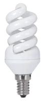 Лампа энергосберегающая, спираль 9W E14 теплый бел, экстра