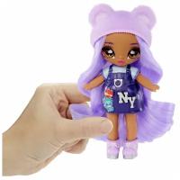 Na! Na! Na! Surprise - Violet рюкзак City Bear +кукла Mini Fashion 590408-НаНаНа сиреневый мини-рюкзак +мини кукла