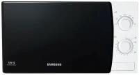 Samsung Микроволновая печь ME81KRW-1 BW Микроволновая печь, 23л, 800 Вт, белый
