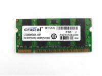 Оперативная память Crucial 2 GB DDR2 CT25664AC800 SO-DIMM PC2-6400 1 шт