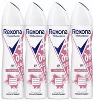 Дезодорант-антиперспирант аэрозоль Rexona Сухость пудры женский 150 мл, 4 упаковки