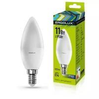 Светодиодная лампа Ergolux LED-C35-11W-E14-6K