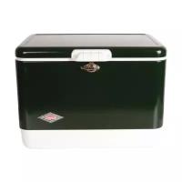 Coleman Контейнер изотермический Hard Cooler Steel Belted зеленый 51.1 л