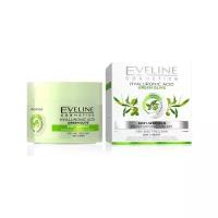 Eveline Cosmetics 6 компонентов Hyaluronic Acid Green olive Увлажняющий крем для лица с экстрактом зеленой Оливы