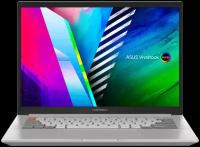 14" Ноутбук ASUS Vivobook Pro 14 OLED M7400QE-KM118 2880x1800, AMD Ryzen 5 5600H 3.3 ГГц, RAM 16 ГБ, DDR4, SSD 512 ГБ, NVIDIA GeForce RTX 3050 Ti, без ОС, RU, 90NB0V52-M004L0, белый