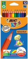 Набор карандашей Bic Kids Evolution ECOlutions 12шт (82902912)