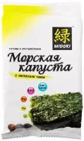 Морская капуста Midori жареная с зеленым чаем, 5 г