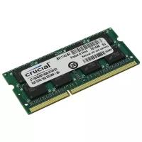 Оперативная память CRUCIAL DDR3L 8 ГБ 1600 MHz SO-DIMM PC3L-12800U 1x8 ГБ (CT102464BF160B.C16FPD) для ноутбука