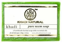 Khadi Natural, Натуральное мыло "Ним", Pure Neem soap, 125г