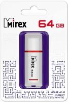 Флешка USB Flash Drive MIREX KNIGHT WHITE 64GB